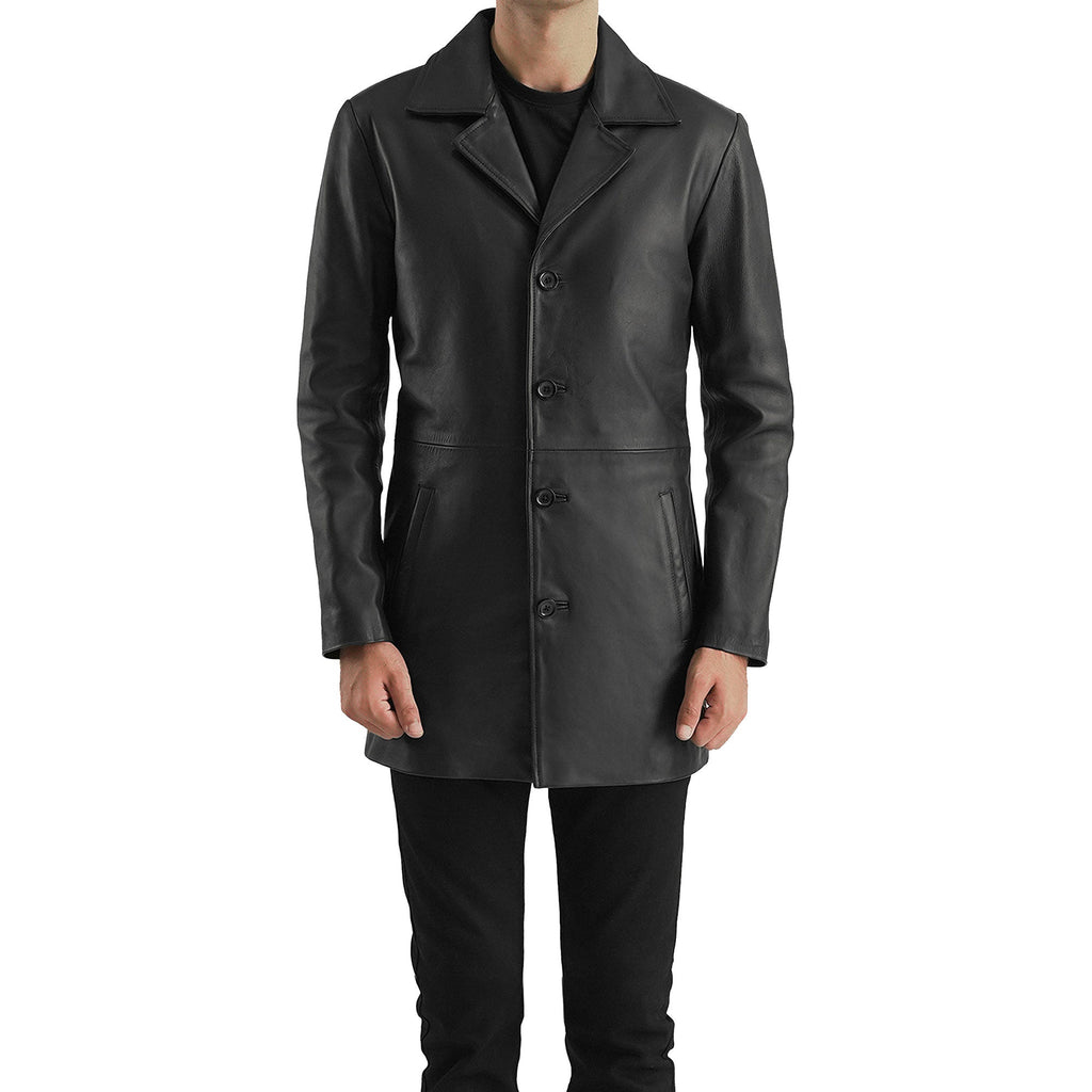 Classmith Brown Leather Coat