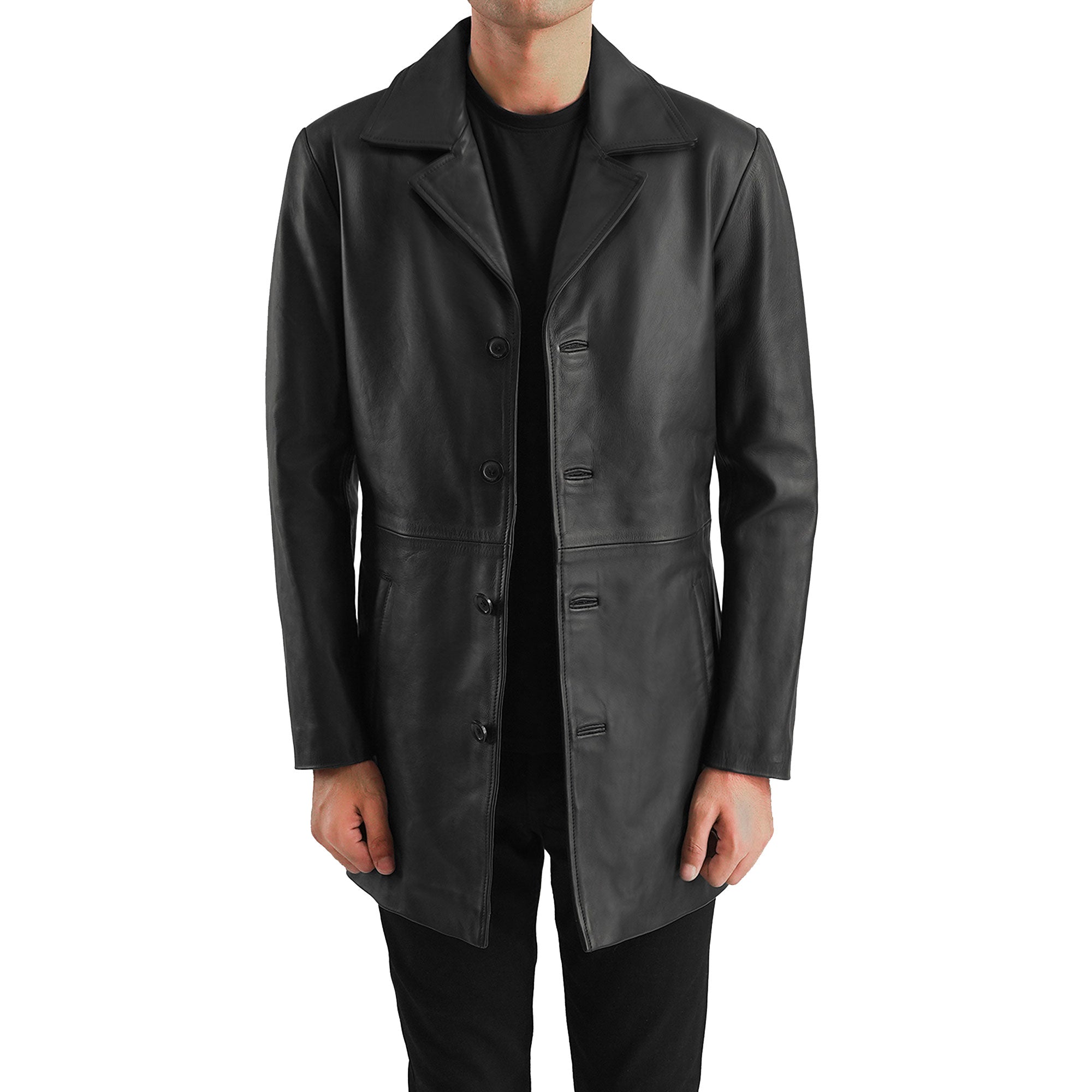 Classmith Brown Leather Coat